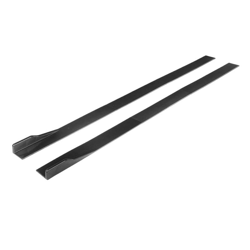 2,2 m Seitenschweller-Splitter-Winglet-Seitenspoiler Kompatibel for Mazda 3 Axela 6 Atenza MX5 RX8 Miata 323 626 969 RX7 RX8 Body Kit(2.2m Carbon Look) von FXFUPO