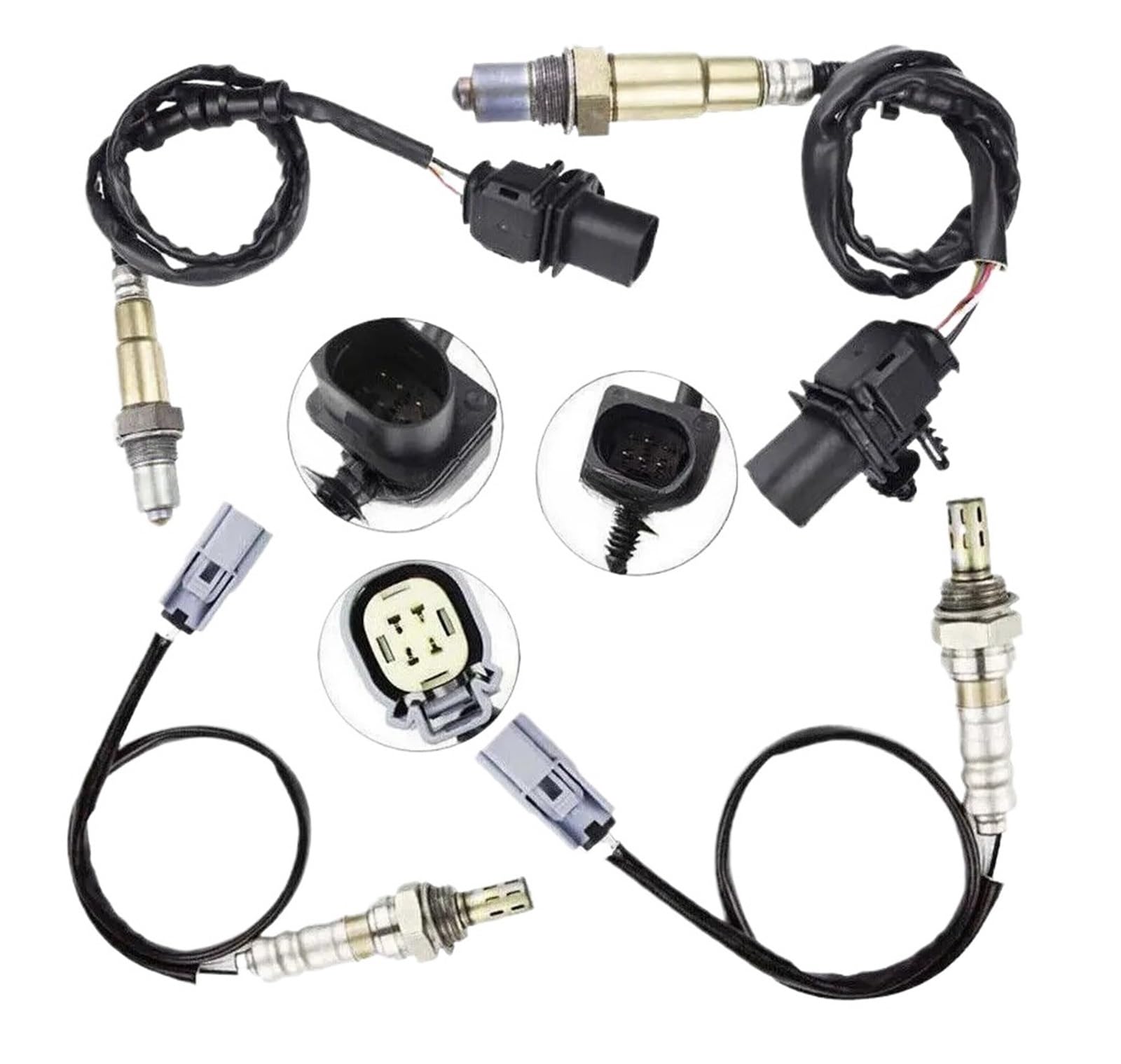 4 Stück Sauerstoff O2 Sensor O2 1&2 Upstream+Downstream kompatibel for Ford V8 5.0L 6.2L 2011 2012 2013 2014 von FXFUPO