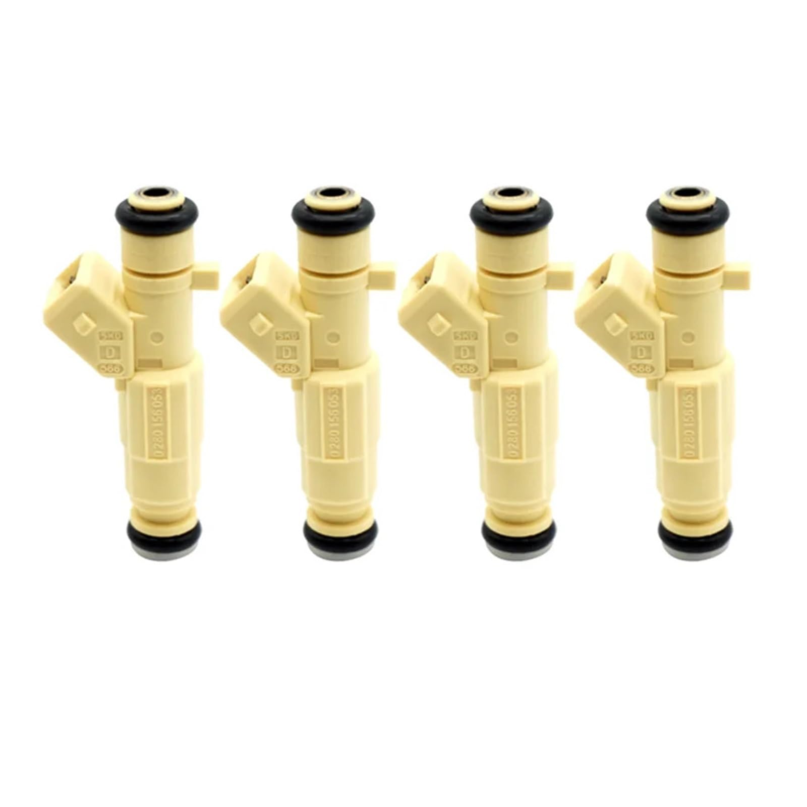 4PCS 0280156053 Kraftstoff Injektor Düsen Injection Kompatibel for Porsche 911 Boxter 01-06 0 280 156 053 Auto Zubehör von FXFUPO