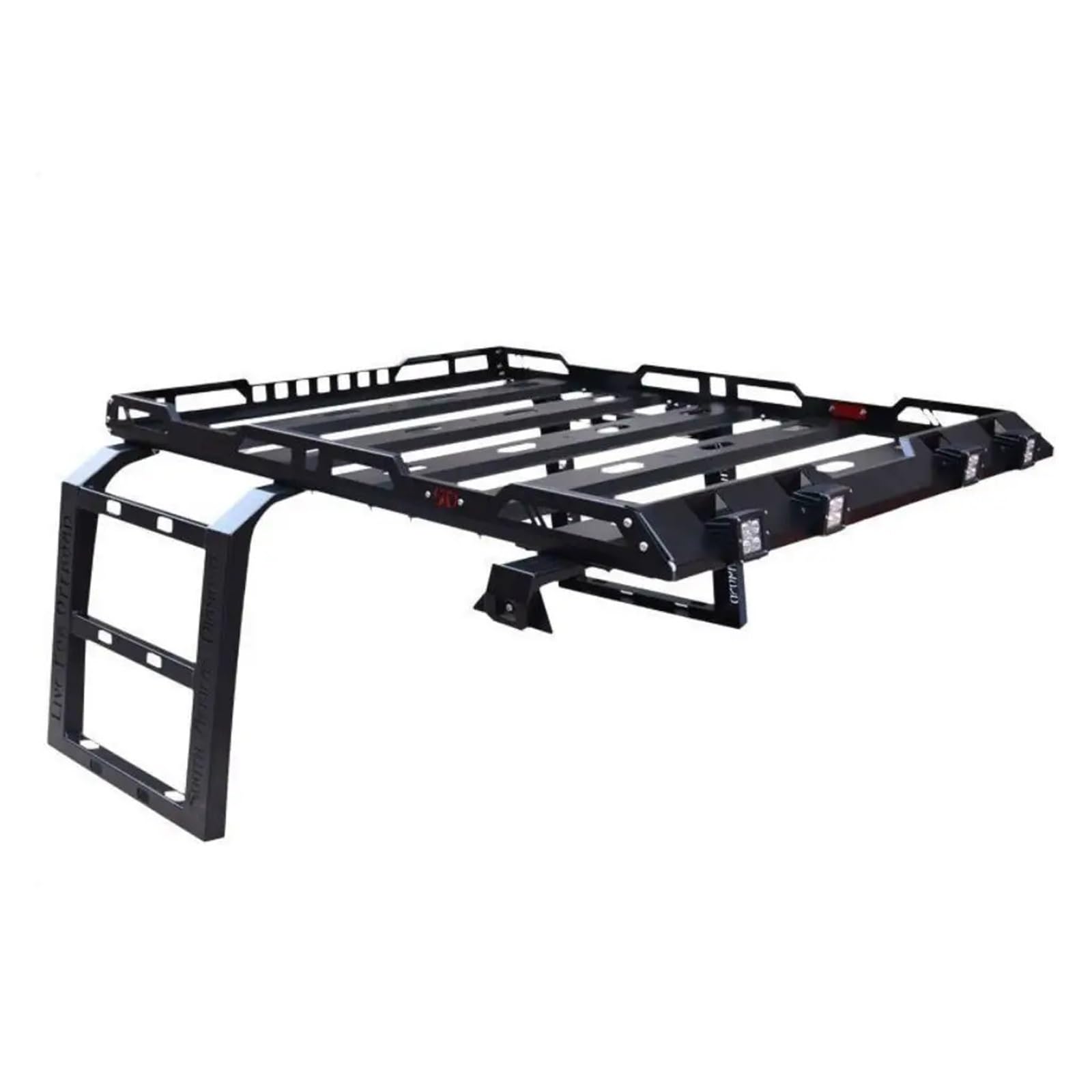 4x4 Autogepäck Rack Mount mit Ladderdach Frachtkorb for BJ40(AS14) von FXFUPO