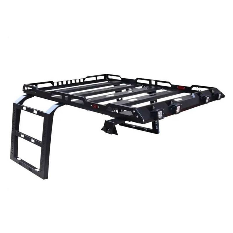 4x4 Autogepäck Rack Mount mit Ladderdach Frachtkorb for BJ40(AS16) von FXFUPO