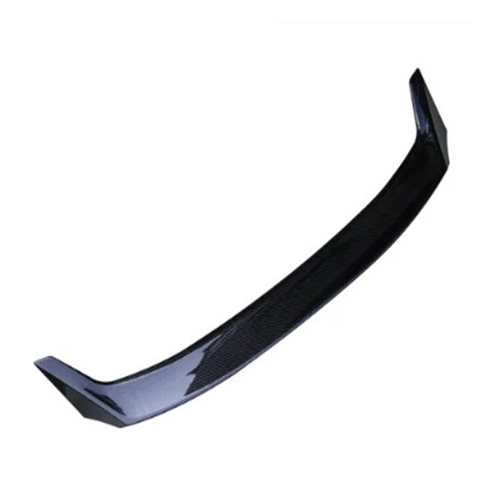 ABS-Kunststoff lackiert schwarz weiß rot Farbe Heckspoiler Kofferraum Flügel Lip Spoiler kompatibel for Peugeot 508 Spoiler 2019 2020(Fake carbon fiber) von FXFUPO