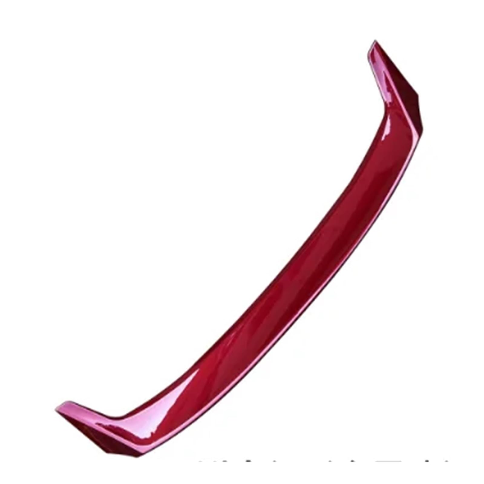 ABS-Kunststoff lackiert schwarz weiß rot Farbe Heckspoiler Kofferraum Flügel Lip Spoiler kompatibel for Peugeot 508 Spoiler 2019 2020(Red) von FXFUPO