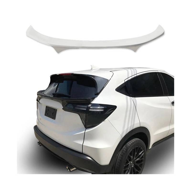 Auto ABS Kunststoff Unlackiert Farbe Hinten Dach Stamm Flügel Boot Dach Spoiler Kompatibel for Honda VEZEL HRV HR-V 2014 2015 2016 2017 von FXFUPO