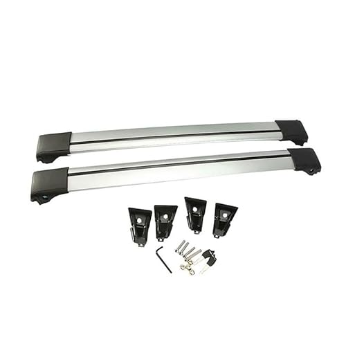 Auto Dach Rack Bar Kreuz 99-105 cm Paar Universal Cargo Gepäck Kajakdecke for Lexus kompatibel for Toyota LC100 Land Cruiser 200 Prado von FXFUPO