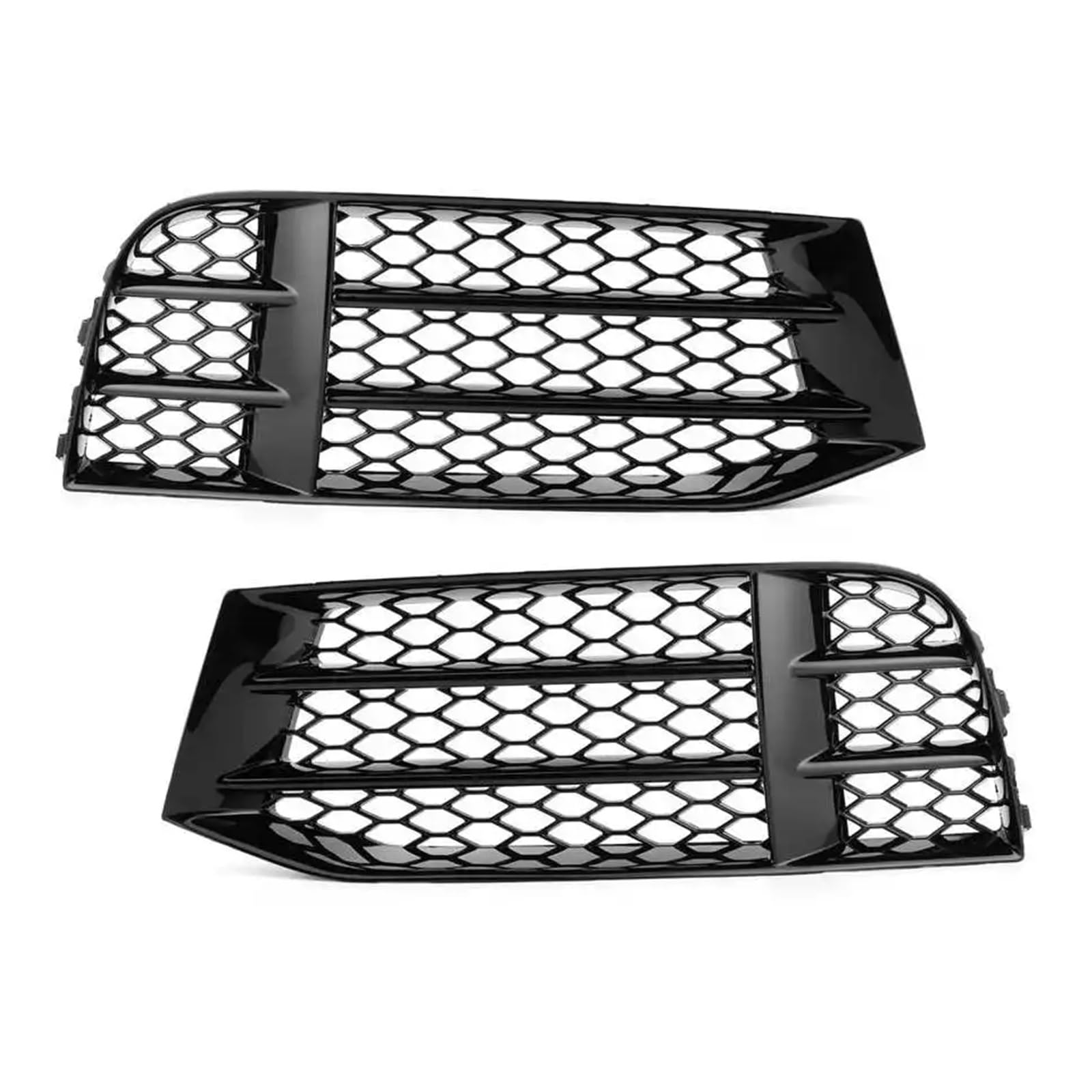 Auto Front Nebel Licht Gitter Nebelscheinwerfer Waben Grill Abdeckung Trim Kompatibel for Audi A5 S5 RS5 2008-2016(Left right) von FXFUPO