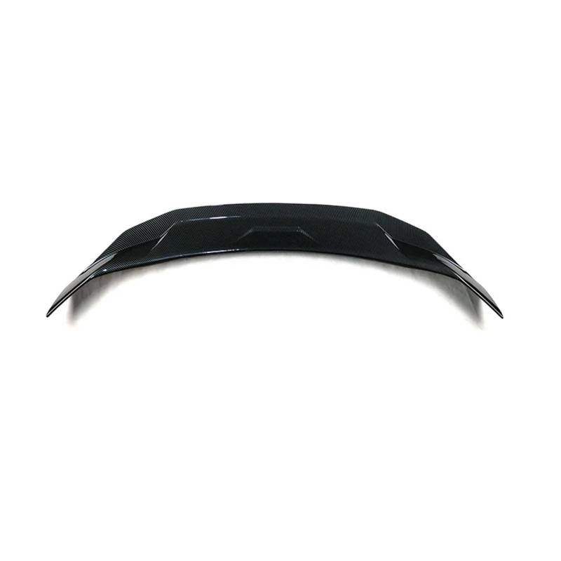 Auto Heckdeckel Spoiler Flügel Winglet Kompatibel for Honda Civic 4DR Limousine 2016-2020 Carbon Faser Schwarz Heckspoiler stamm Deck Deckel(Carbon Fiber) von FXFUPO