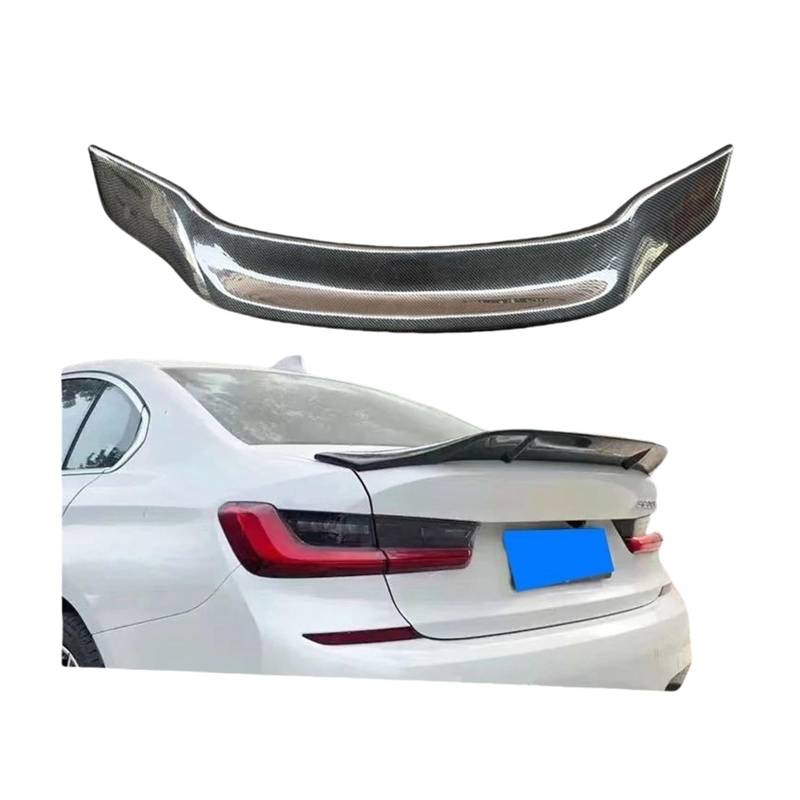 Auto-Spoiler kompatibel for BMW 3er G20 G28/G80 R-Stil, echtes Kohlefaser-Material, Heckspoiler, Kofferraumflügel 2019–2024(Real carbon fiber) von FXFUPO