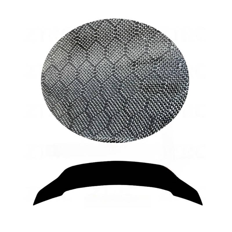 Auto-Spoiler kompatibel for Benz CLS 63 53 500 300 C218 W218 R-Stil, echtes Kohlefaser-Material, Heckspoiler, Kofferraumflügel 2011–2019(Honeycomb carbon) von FXFUPO