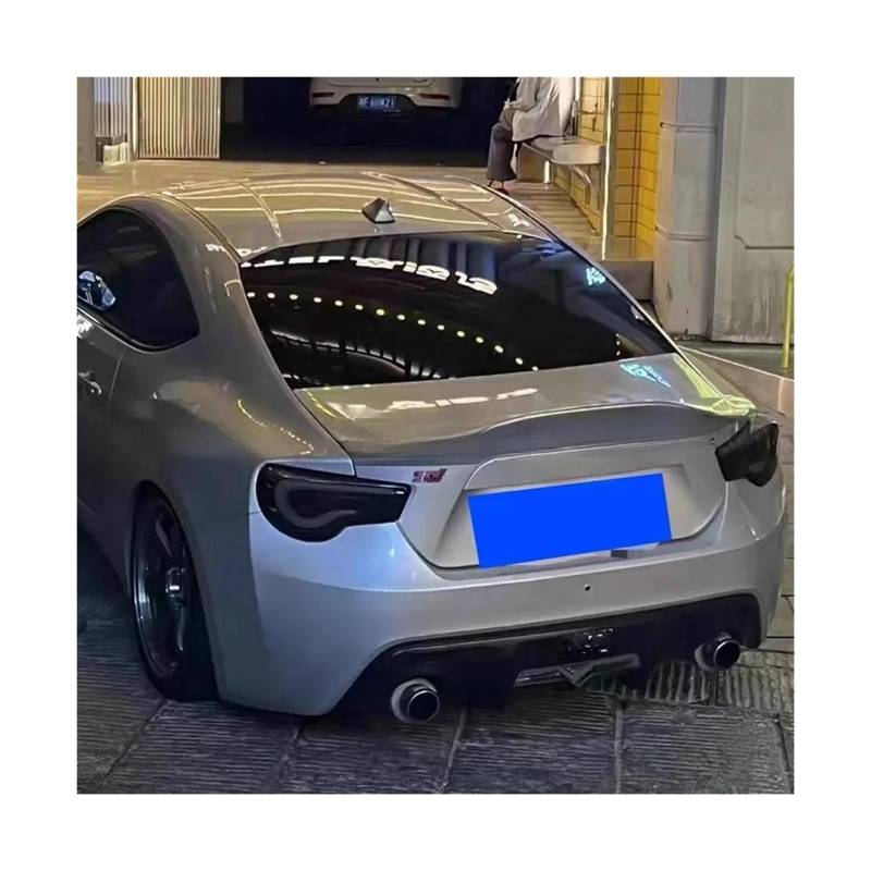 Auto Tuning Autozubehör ABS Kohlefaser Ducktail Heckspoiler Flügel Spoiler for Scion FR-S kompatibel for Toyota GT86/Subaru BRZ 2012–2018(Unpainted) von FXFUPO