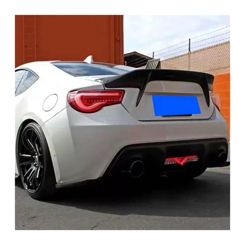 Auto-styling Carbon Fiber Hinten Stamm Spoiler Flügel Kompatibel for Toyota GT86 Kompatibel for Subaru BRZ Scion FR-S Spoiler(FRP GLOSSY Black) von FXFUPO