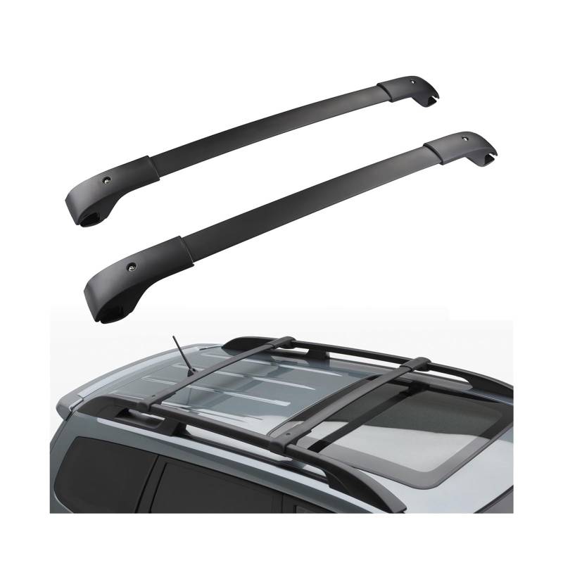 Autodachträger for Subaru Forester 2014-2021 Crossrek 2013-2019 Impreza 2012-2019 Aluminium Cars Rail Cross Bar Gepäckträger von FXFUPO