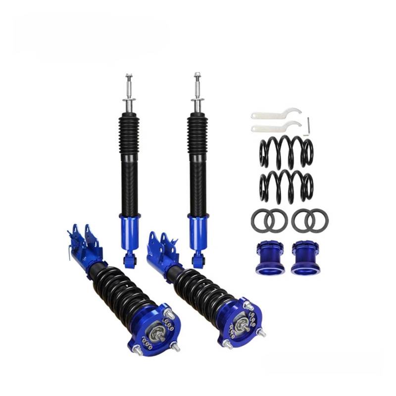 Automotive Modifikation Stoßdämpfer Feder Kompatibel for Honda Civic 06-11 Suspension Spule Suspension Strut Kit(Blue) von FXFUPO