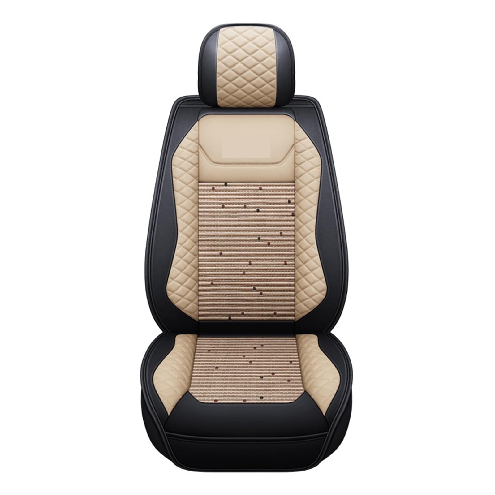 Autositzabdeckungen for Kia Rio 3 Morgen Cerato Mohave Sportage 4 Optima Soul Ceed Stony fordern Stinger Auto Accessoires(1Pcs-Beige) von FXFUPO