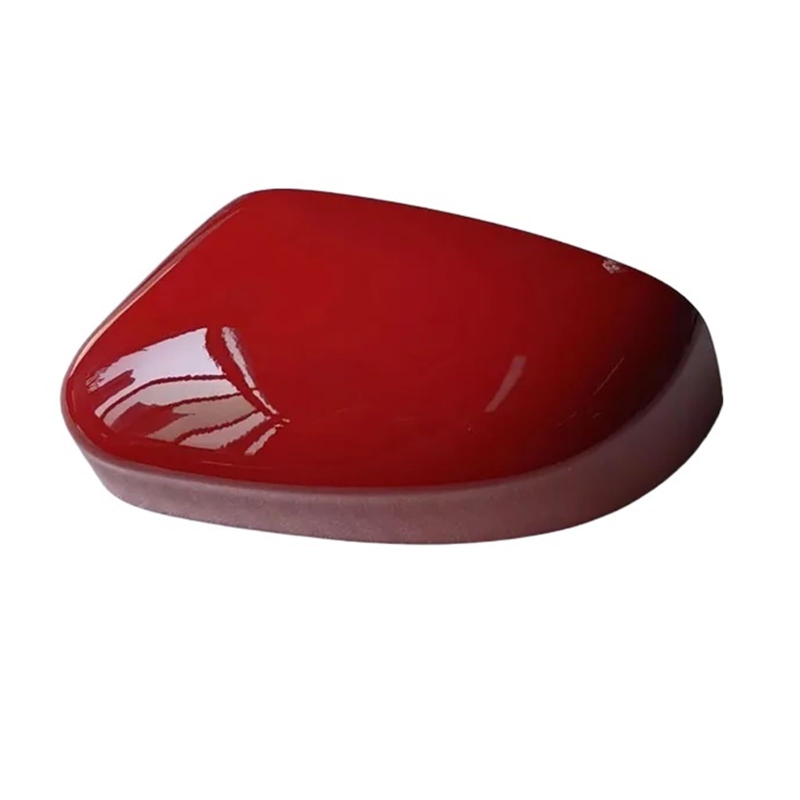 Autozubehör Kompatibel for Ford Focus Mondeo 2008-2018 Rückspiegel Abdeckung Deckel Fall Shell(Rapid red LH) von FXFUPO