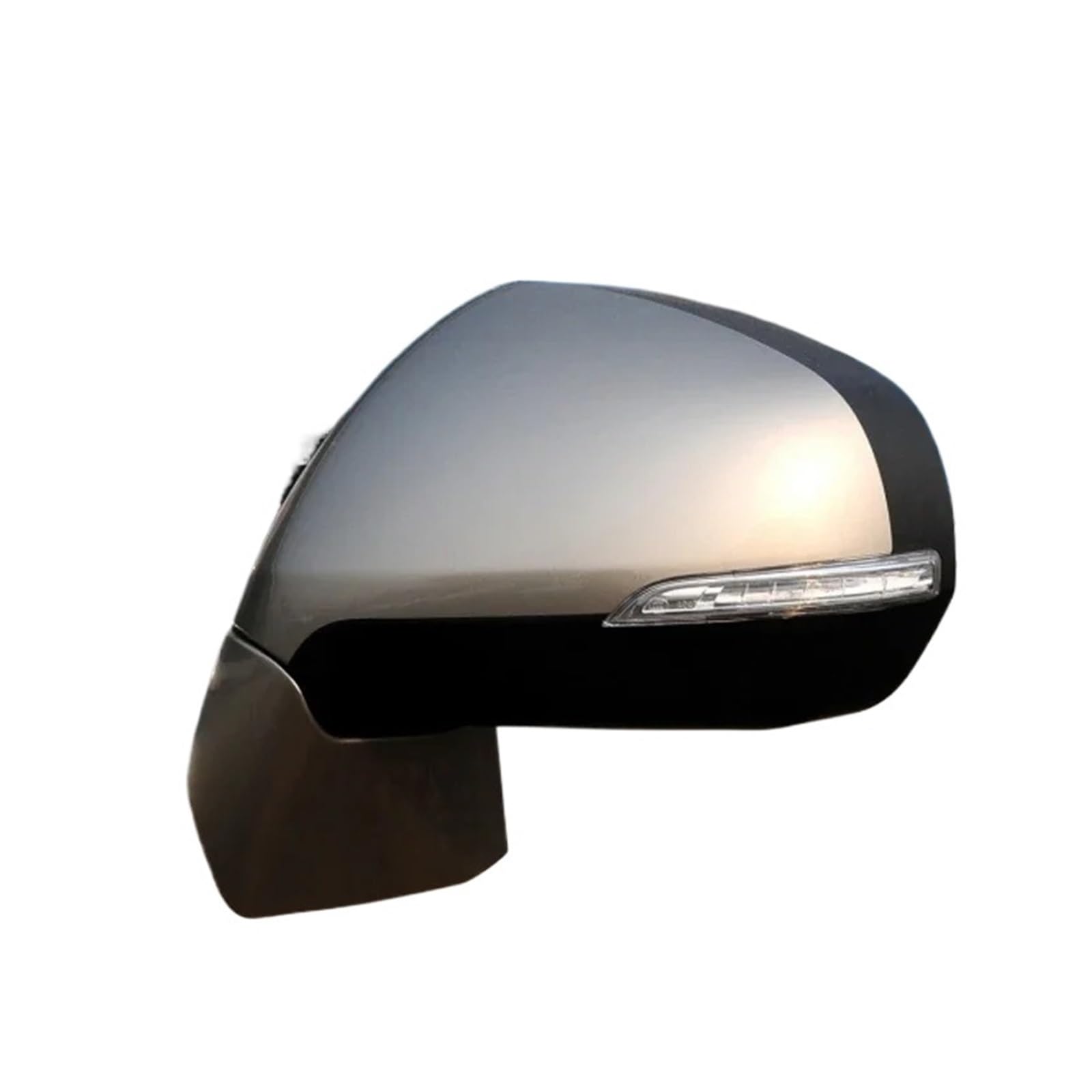 Autozubehör Kompatibel for Peugeot 3008 2013-2019 Rückspiegel Montage Klappbar Und Elektrische Klappbar Mit Blinker(Brown left side) von FXFUPO