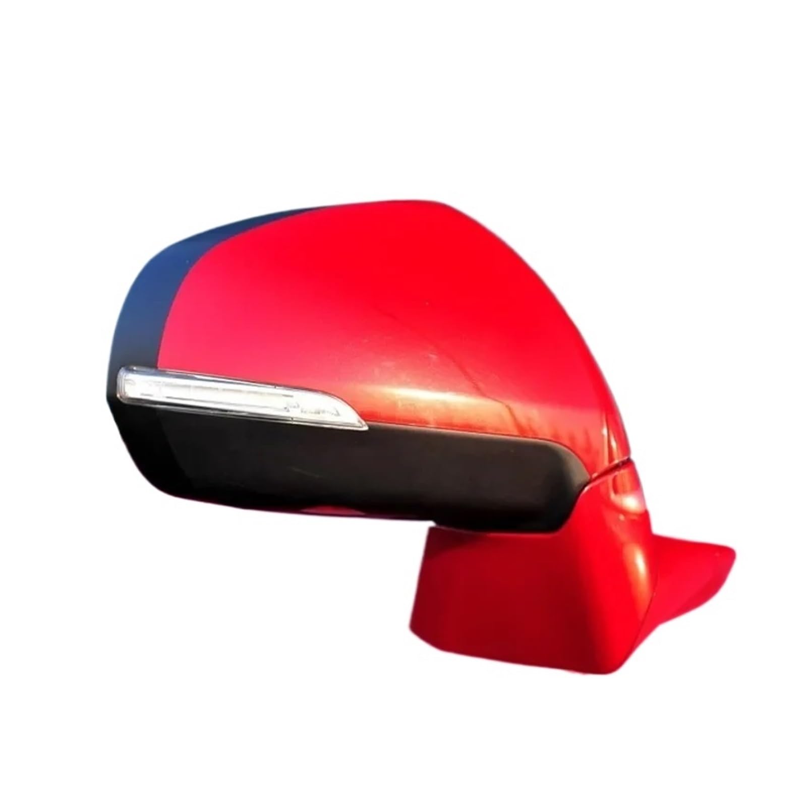 Autozubehör Kompatibel for Peugeot 3008 2013-2019 Rückspiegel Montage Klappbar Und Elektrische Klappbar Mit Blinker(Red right side) von FXFUPO