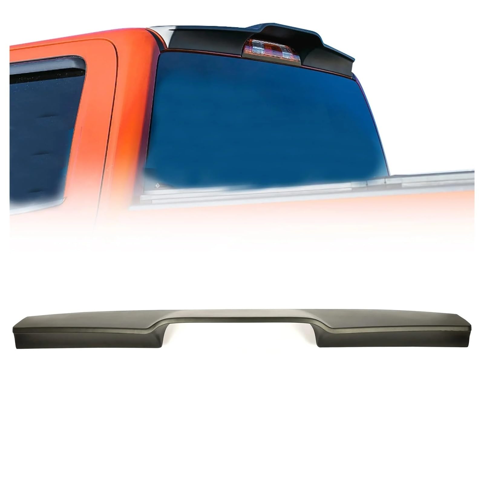 Cab Spoiler Kompatibel for GMC Sierr 2014-2019, Kompatibel for Chevrolet Silverado 1500 2500 3500 Pickup Lkw Dach Flügel ersetzen For981579 von FXFUPO