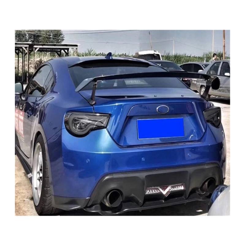 Carbon Fiber Auto Hinten Flügel Stamm Lip Spoiler Kompatibel for Toyota GT86 Kompatibel for Subaru BRZ Scion FR-S 2013-2019 Spoiler(FRP unpainted) von FXFUPO