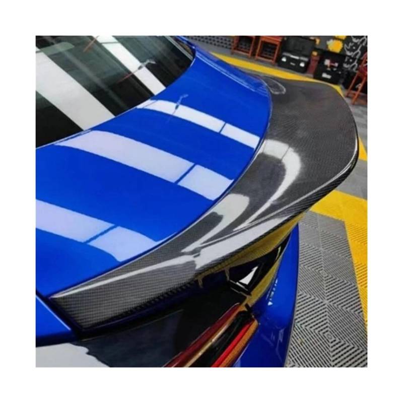 For TRD Real Carbon Fiber Spoiler Zubehör NEU Kompatibel for TOYOTA GR86 Kompatibel for Subaru BRZ Kofferraum Refit WING Tail Body Kit 2022+(FRP Unpainted) von FXFUPO