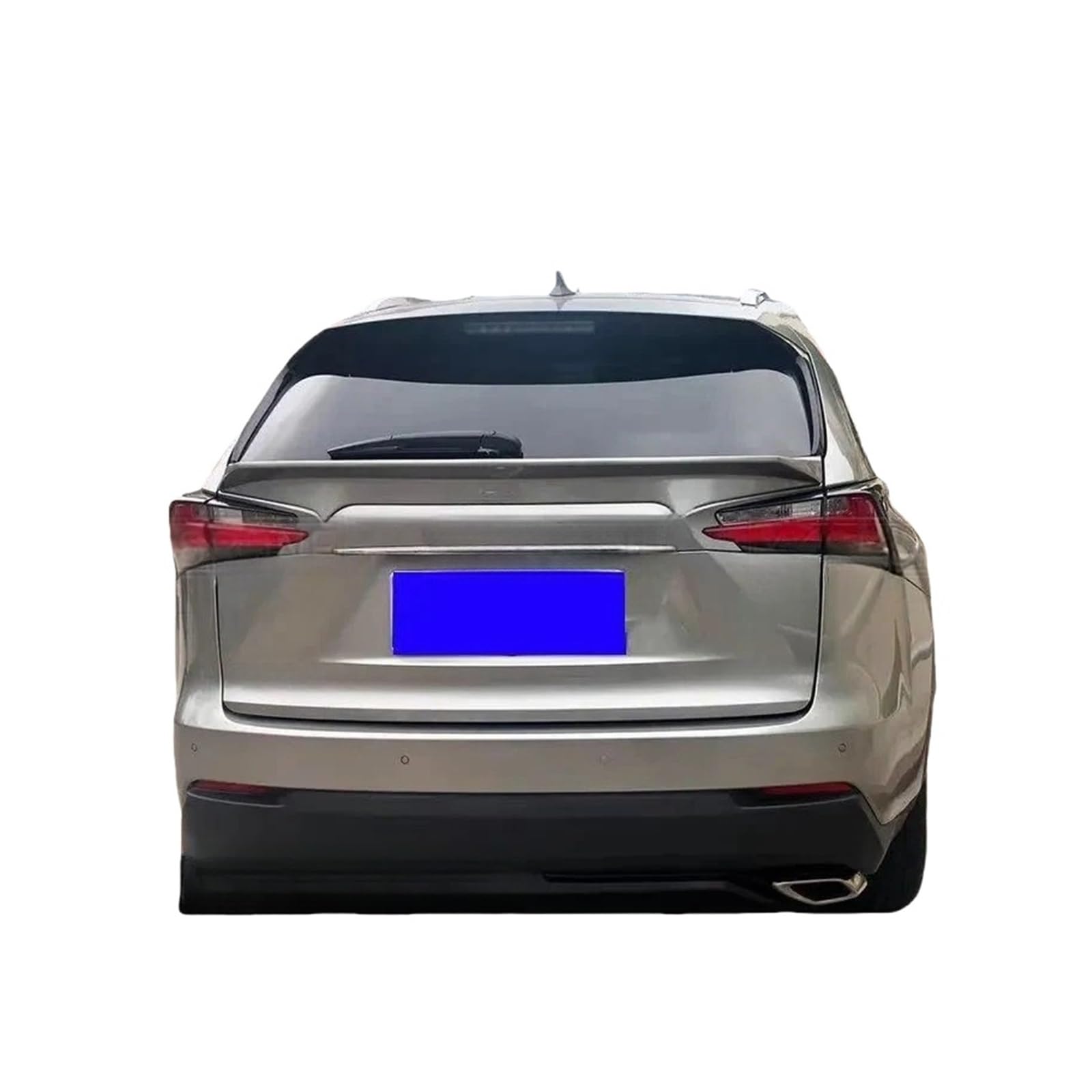 For Zubehör Spoiler kompatibel for Lexus NX-Serie NX200/200t NX300/300h Heckscheibenspoiler ABS-Material Kofferraumflügel 2014 2015 2016 17(DIY Color) von FXFUPO