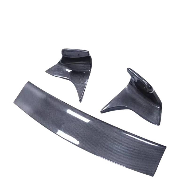 Hinten Stamm Spoiler Kompatibel for Toyota Supra A90 2019 2020 2021 Carbon Faser Material Glänzend Carbon Lip Spoiler Flügel(Real Carbon fiber) von FXFUPO