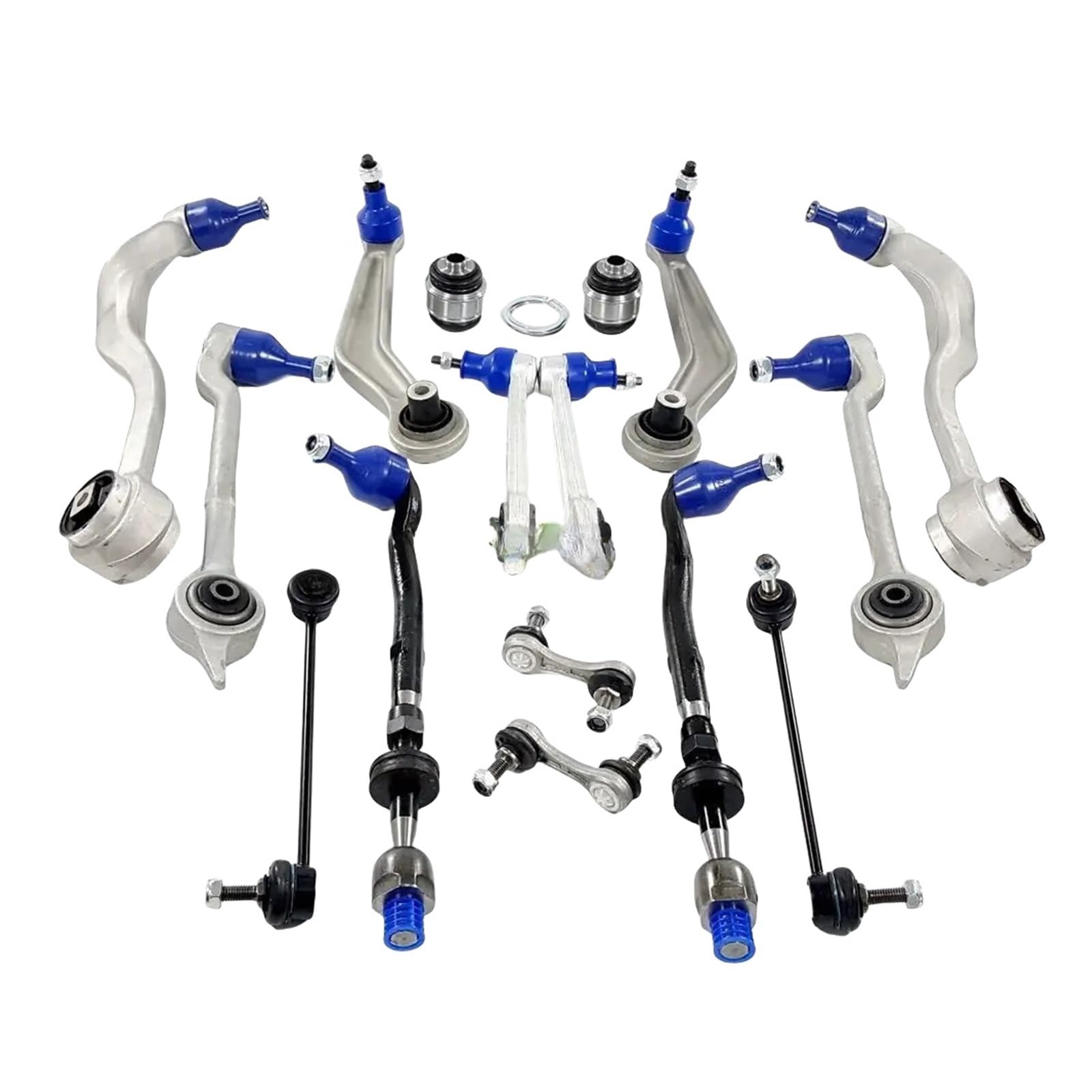 Kompatibel for BMW E39 525i 528i 530i Vorne Hinten Querlenker Links Spurstangen Sway Bar Link Suspension Reparatur Kit set von FXFUPO