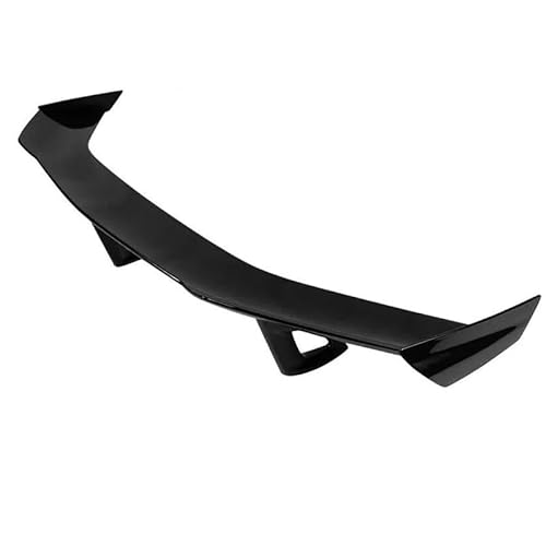 Kompatibel for Chevrolet Camaro 2016–2024 ZL1 1LE Stil Heckdeckel Spoiler Flügel Auto Heckklappenklappe Trim Kofferraumdeckel Lippenkörper Zubehör(Bright black) von FXFUPO