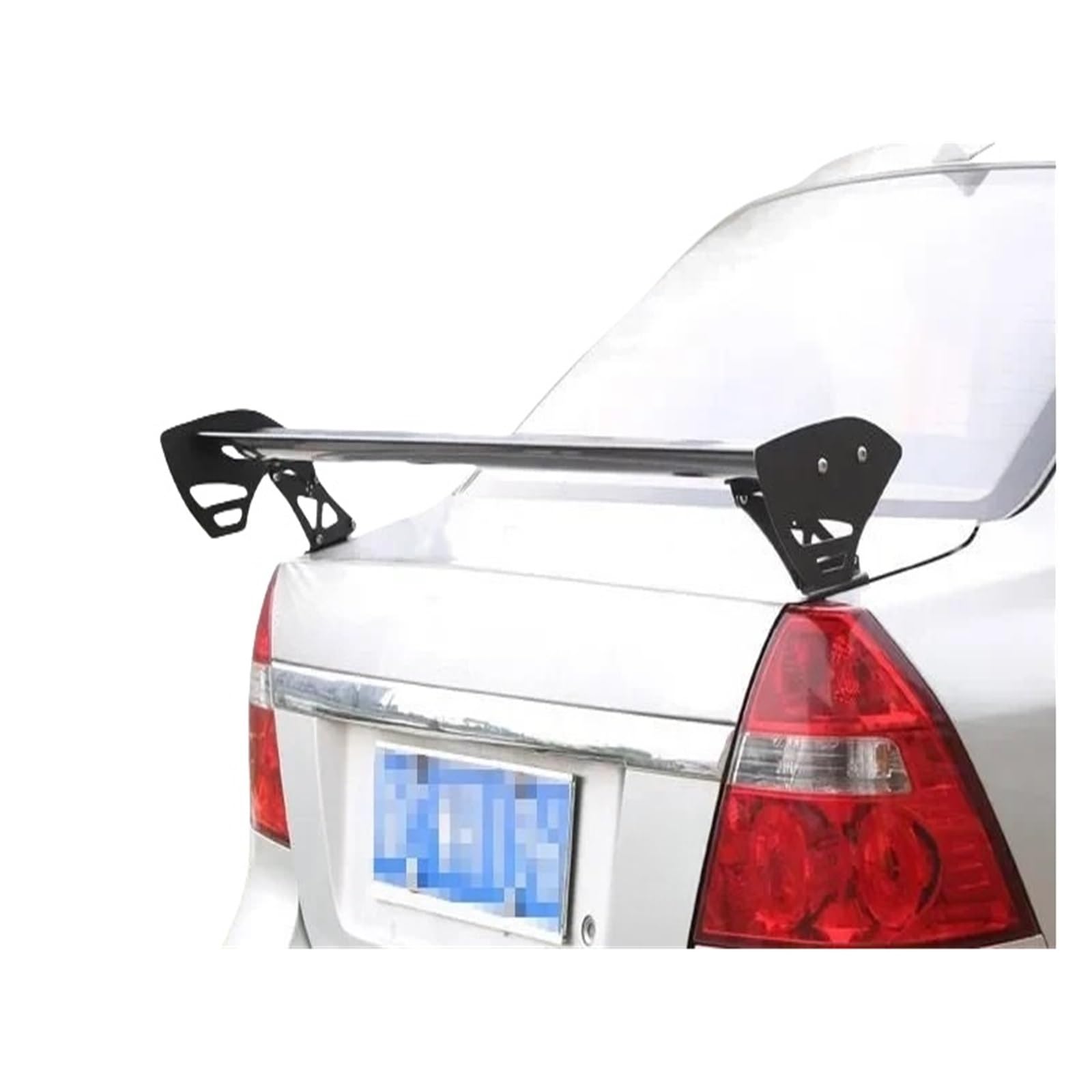 Kompatibel for Citroen C-Elysee 2008–2014, Aluminiumlegierung, Heckflügel, Spoiler, Dekoration, Auto-Styling(Style1) von FXFUPO