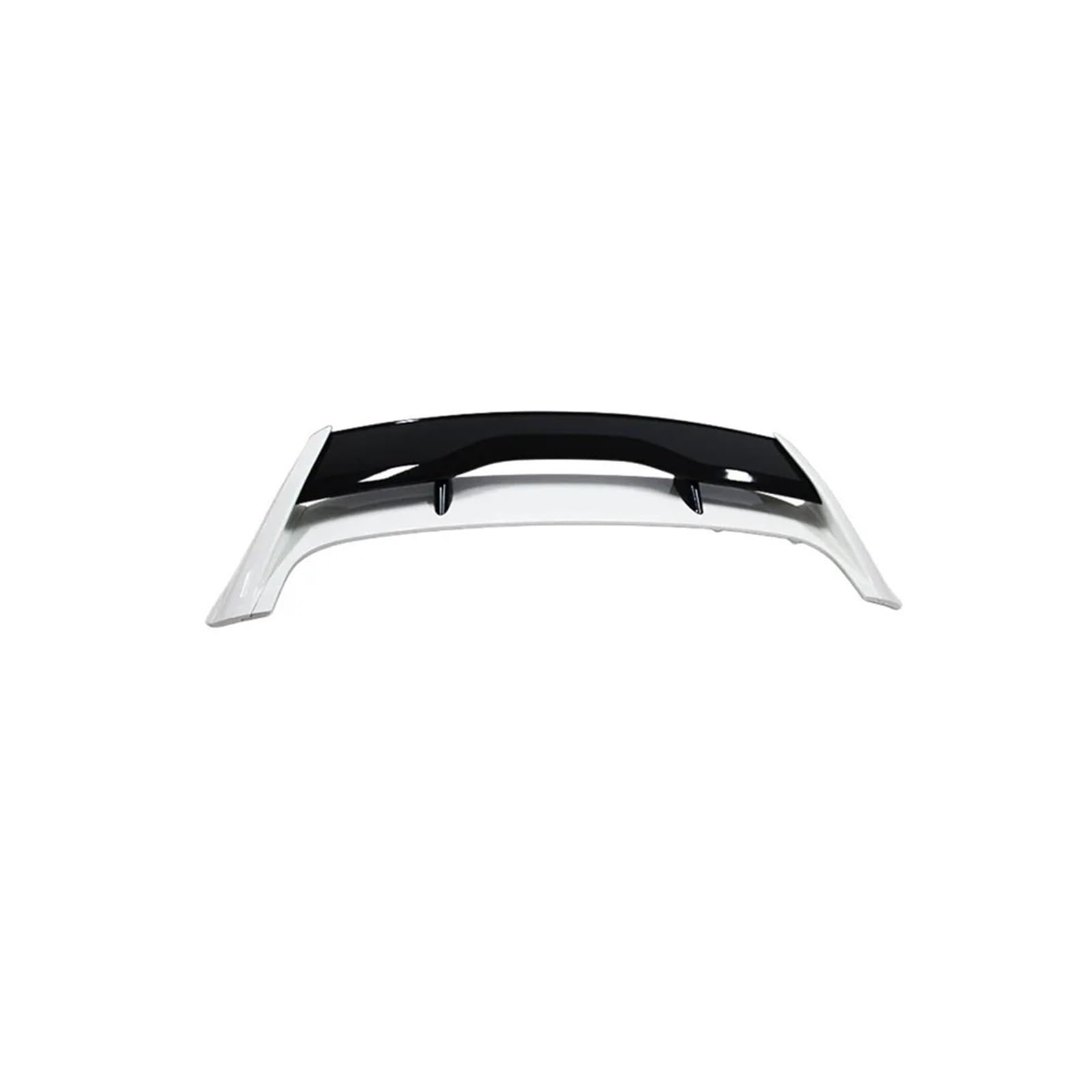 Kompatibel for Ford Focus Schrägheck RS Style 13–18, Heckspoiler, Dachspoiler, Flügel, glänzend schwarz, Karbonfasermuster, Auto-Außenzubehör(Black and white) von FXFUPO