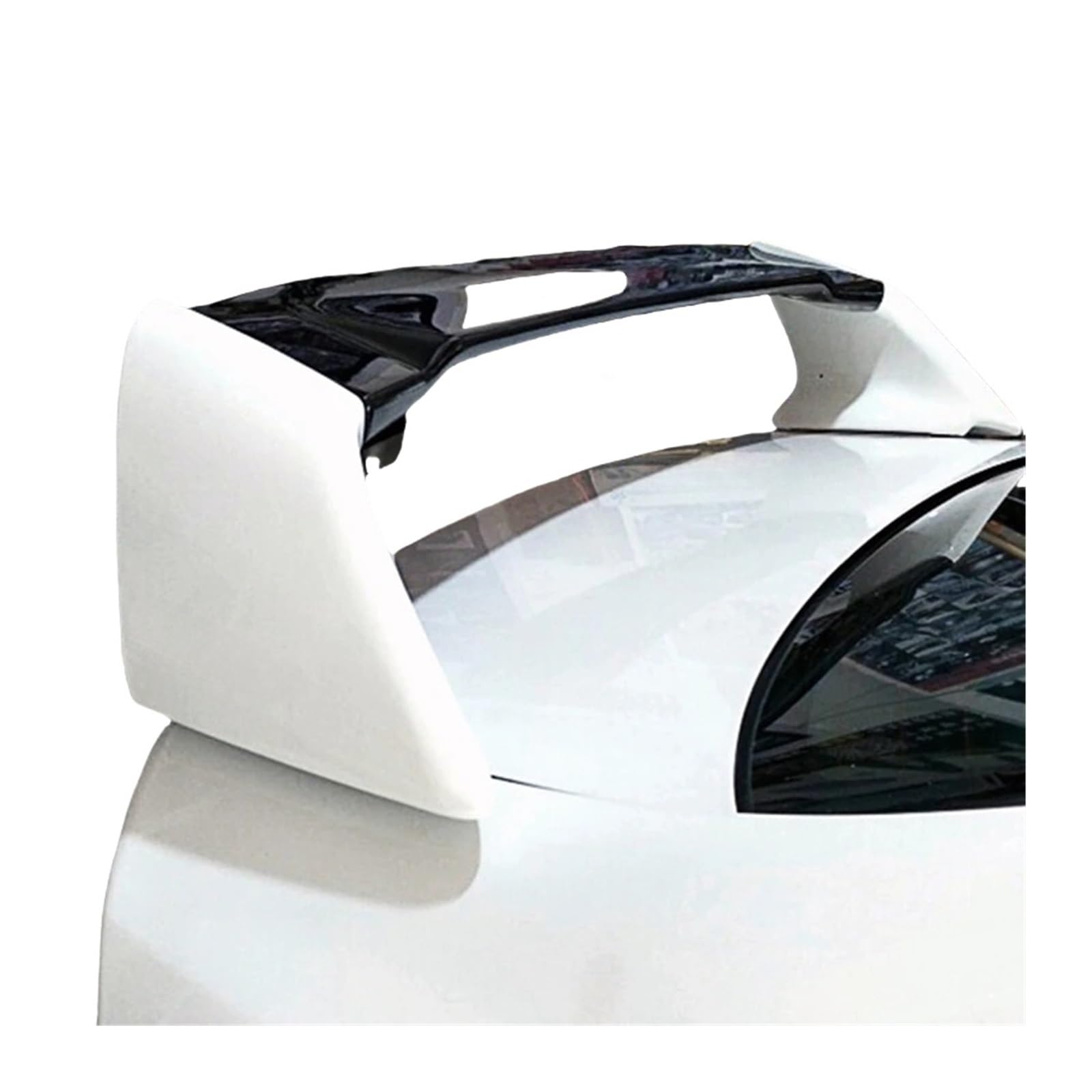 Kompatibel for HONDA Accord 2008 2009 2010 2011 2012 2013 4-türiger Limousinen-Spoiler, ABS, 3-teilig, Heckflügel, glänzend schwarz oder weiß(White on both sides) von FXFUPO