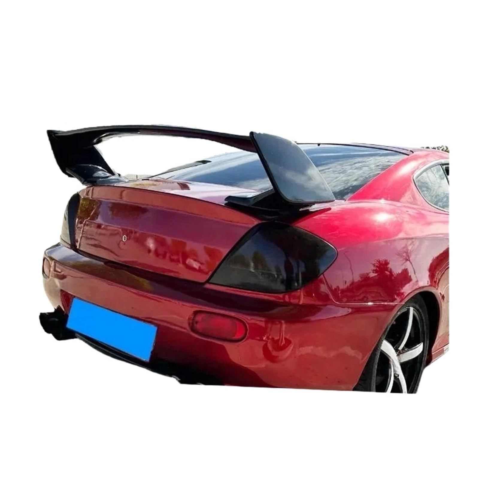 Kompatibel for Hyundai Genesis Coupe Spoiler 2005 2006 2007 2008 2009 2010 2011 2012 2013 Außenfarbe Heckflügel Stammlippenspoiler(DIY Color) von FXFUPO