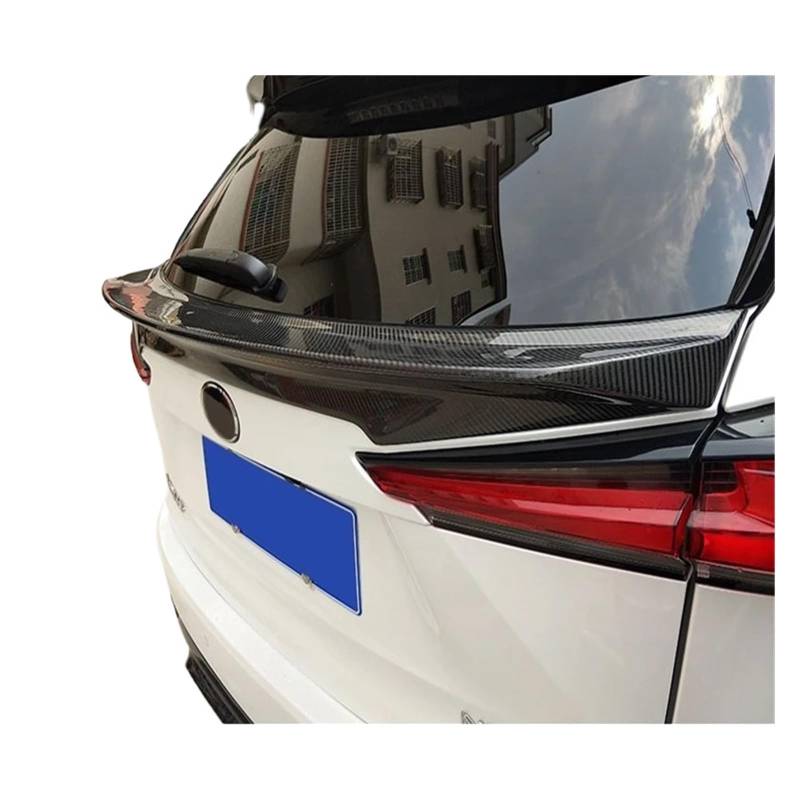 Kompatibel for Lexus NX-Serie Autoteile Spoiler NX200 NX300 NX300h Heckscheibe FLÜGEL Schwanzflosse Dekoration Refit 2017-2020(Carbon fiber) von FXFUPO