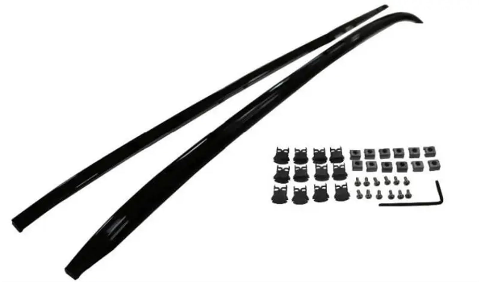 Kompatibel for Mazda CX9 CX-9 2018 2019 2020 2021 2022 2023 Aluminiumlegierung Auto Dachträger Gepäckträger Crossel(Roof Rack black) von FXFUPO