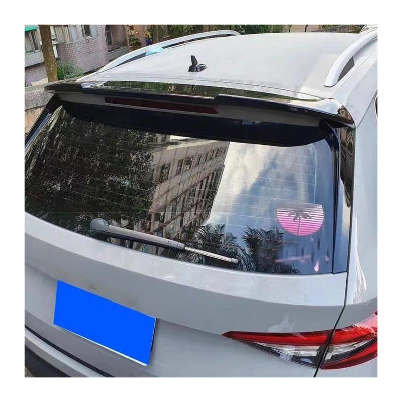 Kompatibel for Skoda Kodiaq 2017 2018 2019 Neue ABS Kunststoff Externe Heckspoiler Flügel Stamm Boot Schwanz Flügel Spoiler Auto zubehör(Unpainted) von FXFUPO