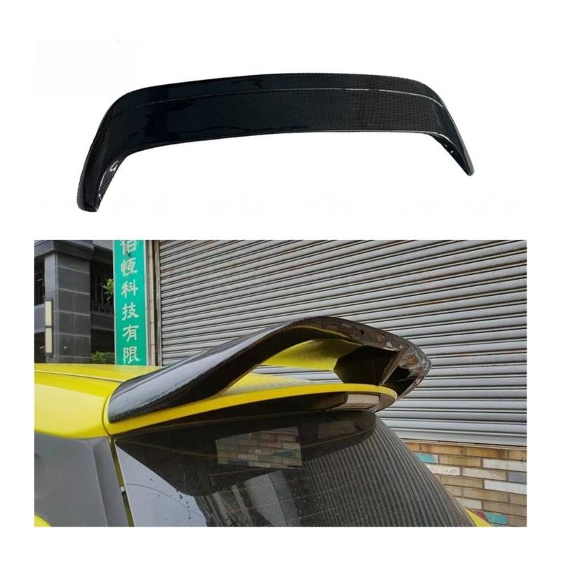 Kompatibel for Suzuki Swift Sport ZC33S Carbon Fiber Tail Flügel Hinten Gepäck Spoiler Top Flügel Auto Styling Body Kits(Carbon Fiber) von FXFUPO