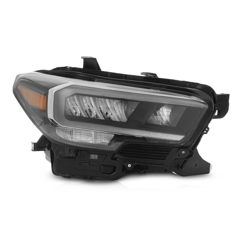 Scheinwerfer Scheinwerfer Kompatibel for Toyota Tacoma 2020 2021 2022 Voll LED Auto Licht Schwarz Klar Rechte Seite Scheinwerfer Montage von FXFUPO