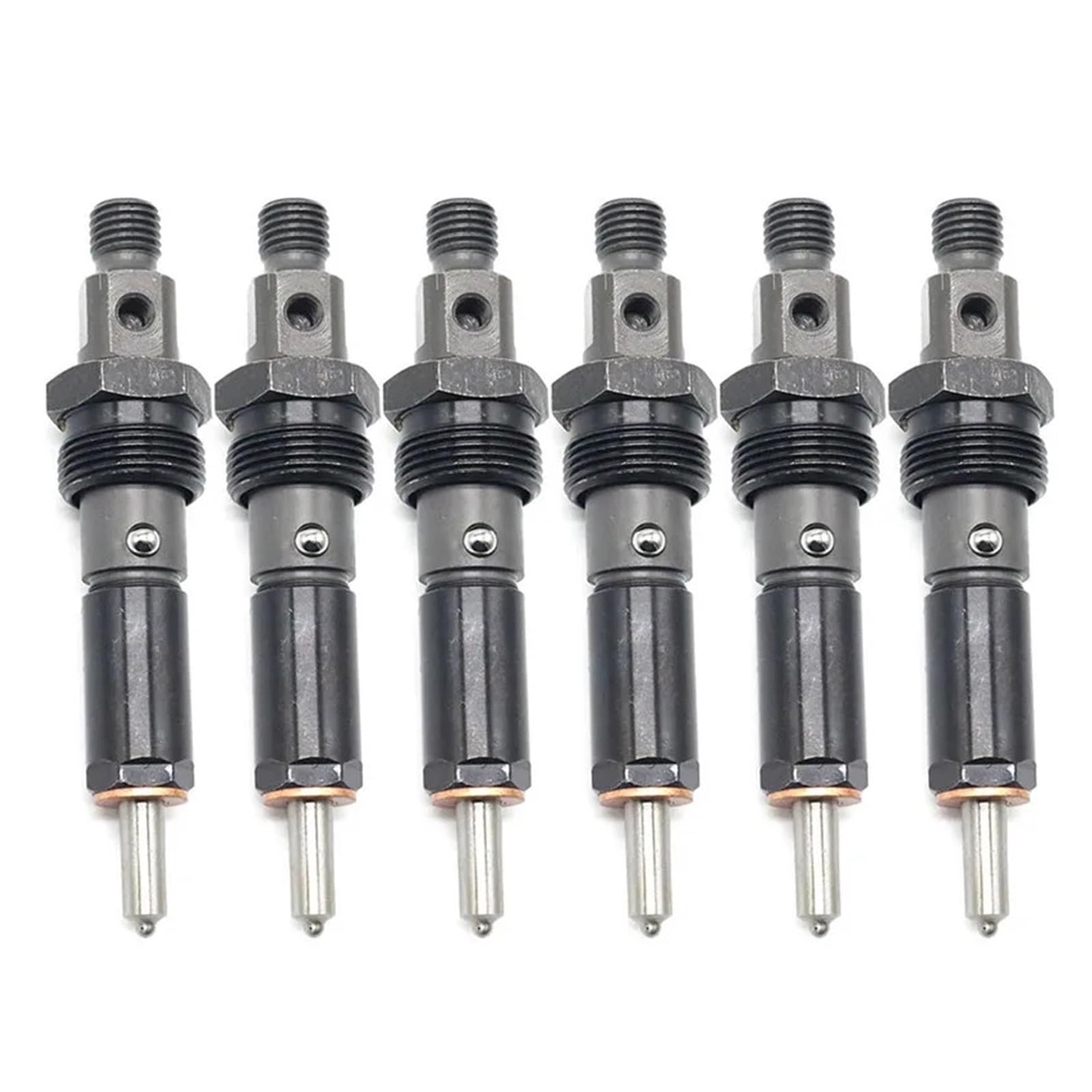 Set Of 6PCS Fuel Supply System Injection Nozzle 6BT 50hp Compatible For Dodge Compatible For Cummins 5.9L 1989-1993 First Gen 0432131837 39-193-50 von FXFUPO