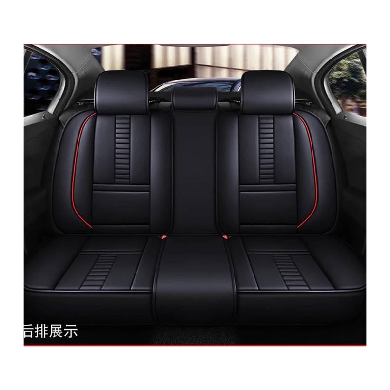 Universal Leder Autositzabdeckung for Suzuki Ignis Wagon R SX4 2008 Grand Vitara Jimny Swift Kizashi Accessoires Sitzabdeckung(Back seat cover-03) von FXFUPO