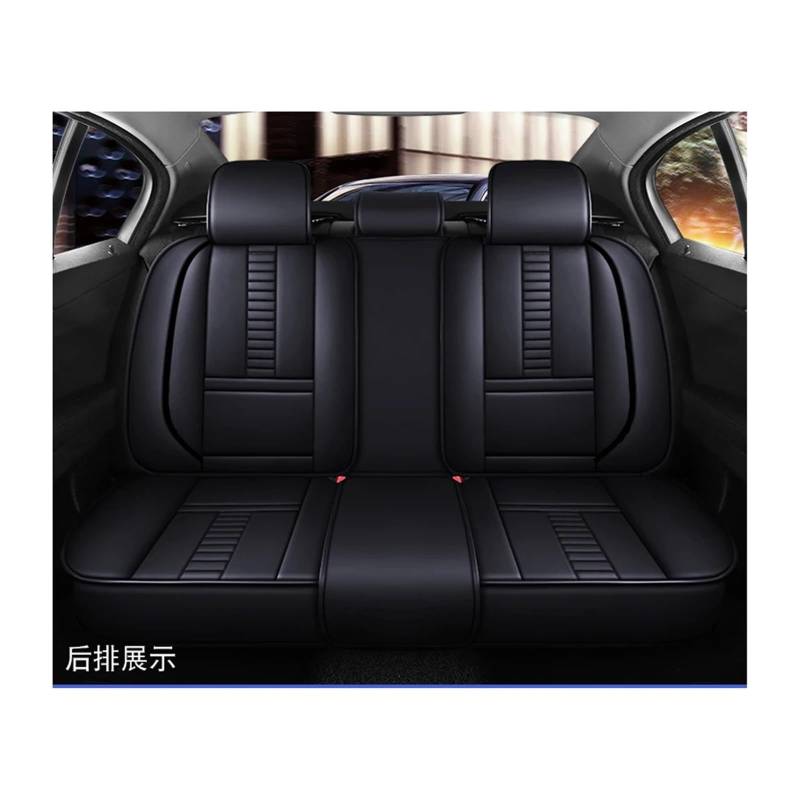 Universal Leder Autositzabdeckung for Suzuki Ignis Wagon R SX4 2008 Grand Vitara Jimny Swift Kizashi Accessoires Sitzabdeckung(Back seat cover-05) von FXFUPO