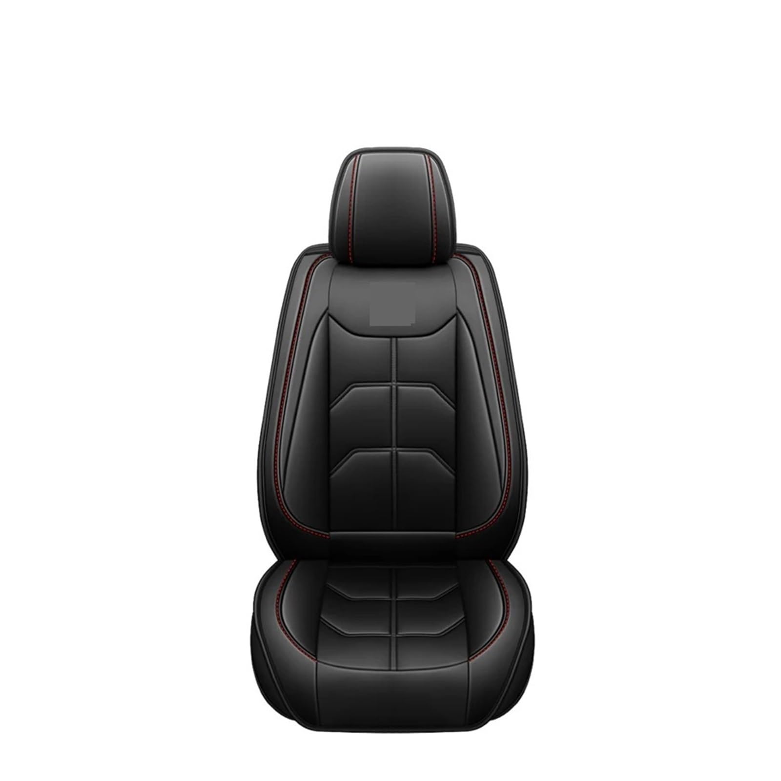 Universeller Autositzbezug kompatibel for Benz W205 C-Klasse W202 W203 W204 A205 C204 C205 S202 S203 S204 S205 Autozubehör(Black 1 Seat) von FXFUPO