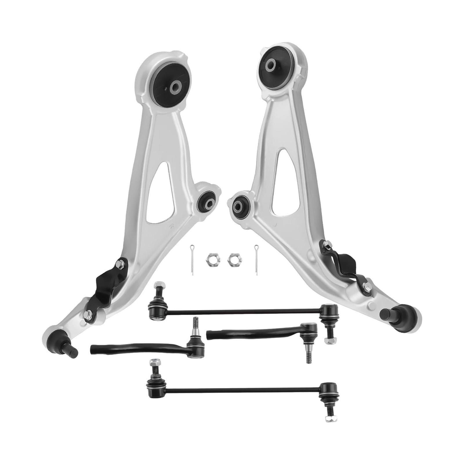 Untere Querlenker, äußerer Spurstangenkopf, Stabilisator-Endverbindung, kompatibel for Infiniti JX35 2013 von FXFUPO