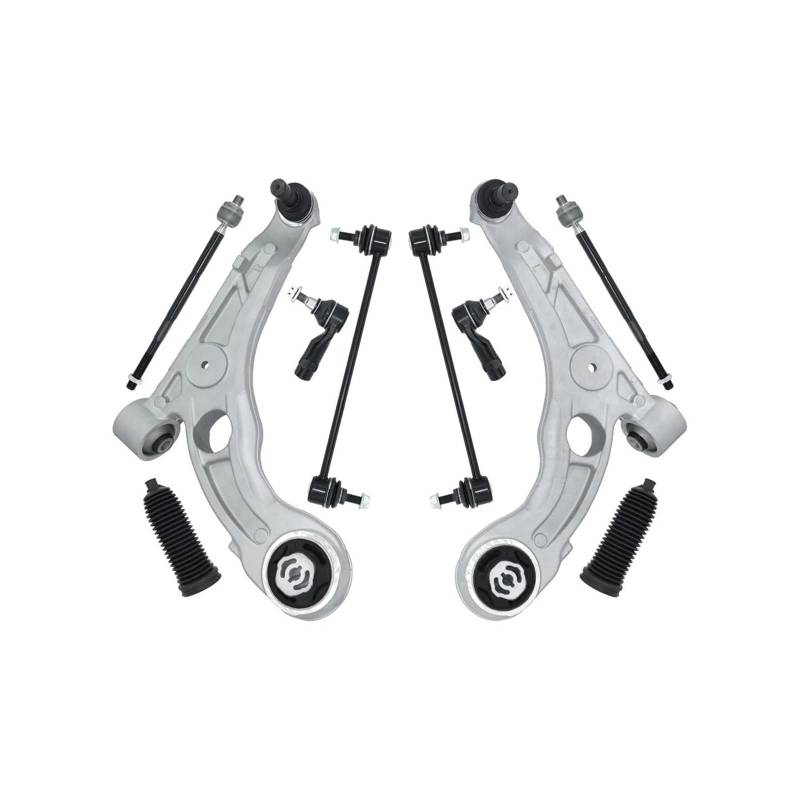 Vorderradaufhängung Querlenker Sway Bar Spurstange Boot Kit kompatibel for Dodge Dart kompatibel for Chrysler 200 2013 2014 2015 2016 2017 von FXFUPO