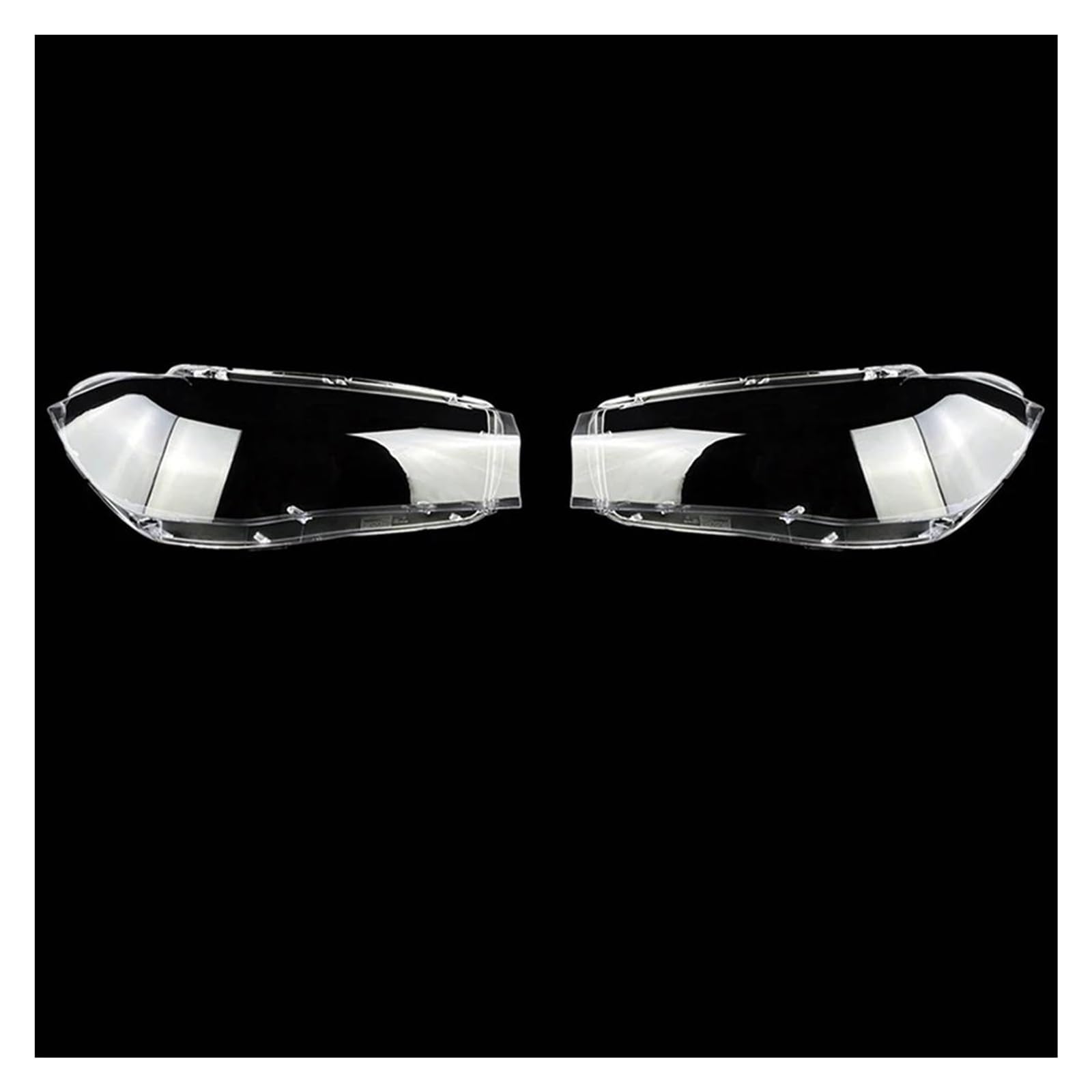 Auto Glas Scheinwerfer Abdeckung Scheinwerfer Objektiv Kappen Lampenschirm Shell Für BMW X5 X6 F15 F16 2014 2015 2016 2017 2018 Transparente Scheinwerferabdeckung(1 Pair) von FXNIPXKQ