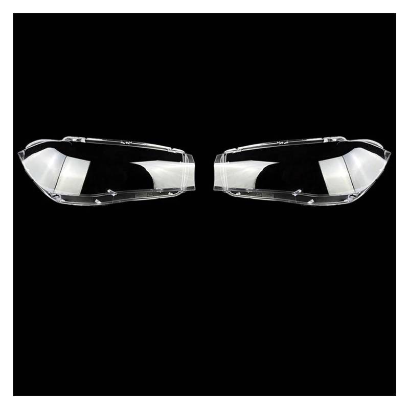 Auto Glas Scheinwerfer Abdeckung Scheinwerfer Objektiv Kappen Lampenschirm Shell Für BMW X5 X6 F15 F16 2014 2015 2016 2017 2018 Transparente Scheinwerferabdeckung(1 Pair) von FXNIPXKQ