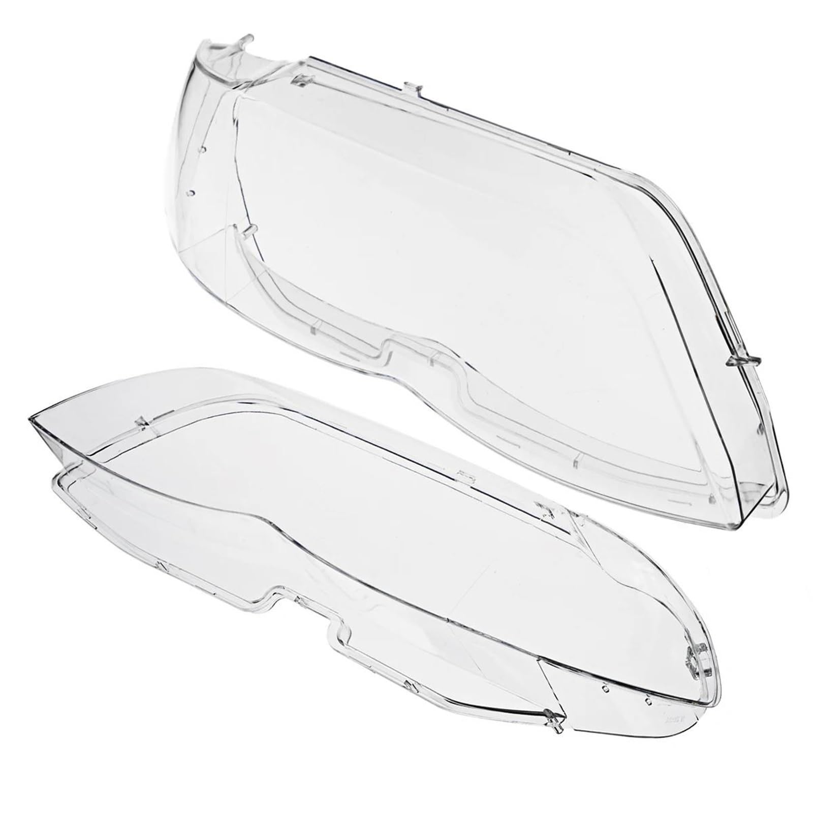 Auto Scheinwerfer Abdeckungen Für BMW X5 E53 2004-2006 Lampenschirm Glas Shell Vorne Lampenschirm Kopf Licht Abdeckung Lampe Objektiv Auto Zubehör Transparente Scheinwerferabdeckung(Left) von FXNIPXKQ