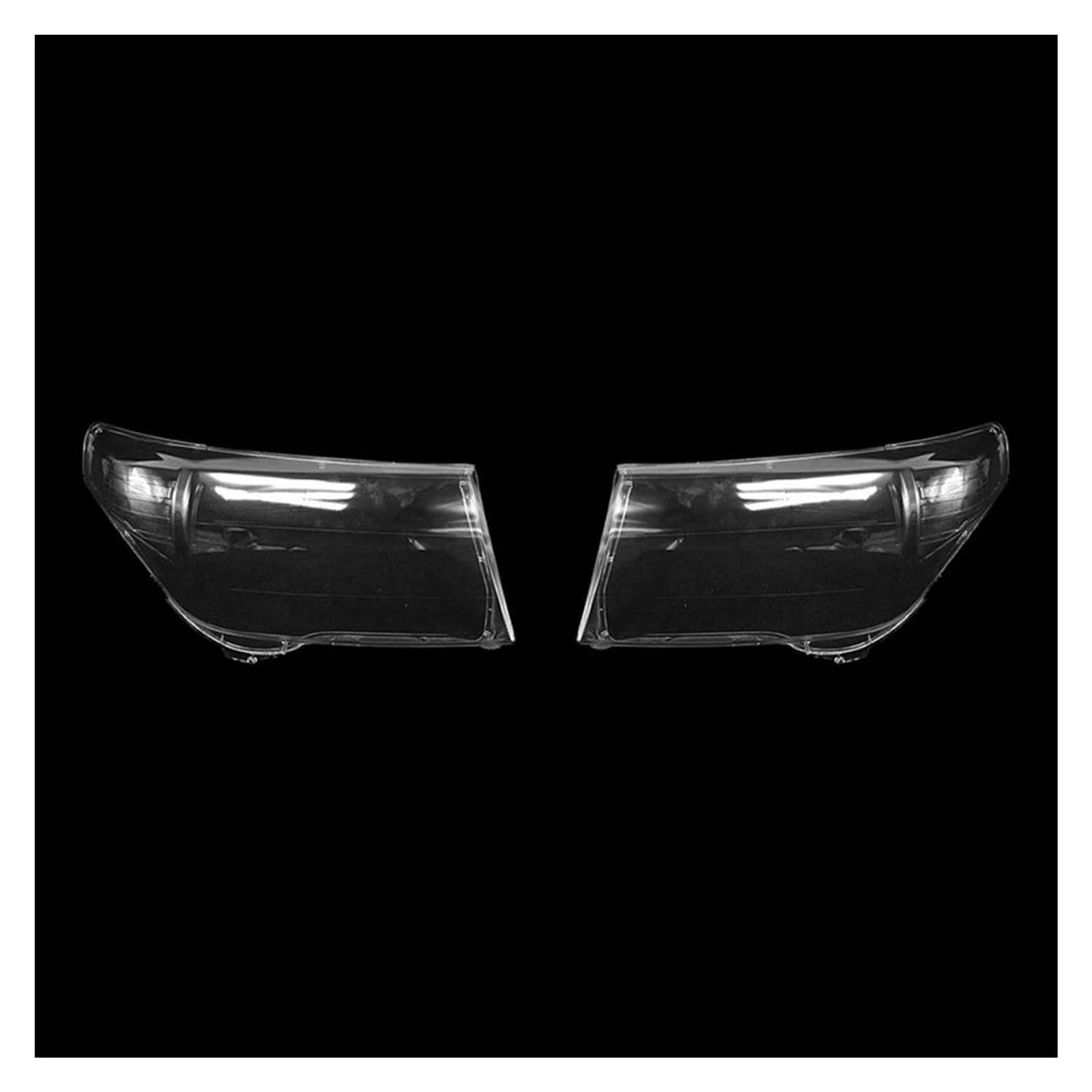 Auto Scheinwerfer Licht Kappen Für Toyota Für Land Cruiser LC200 2007~2011 Auto Schutz Scheinwerfer Abdeckung Transparent Lampenschirm Objektiv Transparente Scheinwerferabdeckung(1 Pair) von FXNIPXKQ