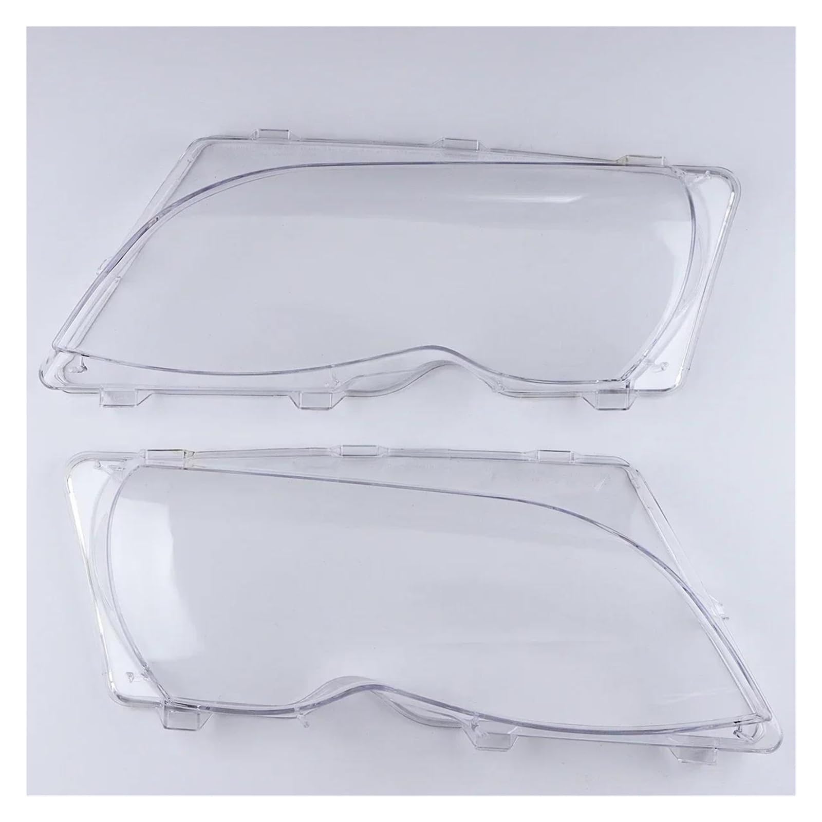 Auto-Scheinwerfer-Licht-Objektivabdeckungen Für BMW 3er E46 318i 320i 325i 4 Türen 2002–2005 Scheinwerfer-Lampenabdeckung Transparente Scheinwerferabdeckung(Left) von FXNIPXKQ