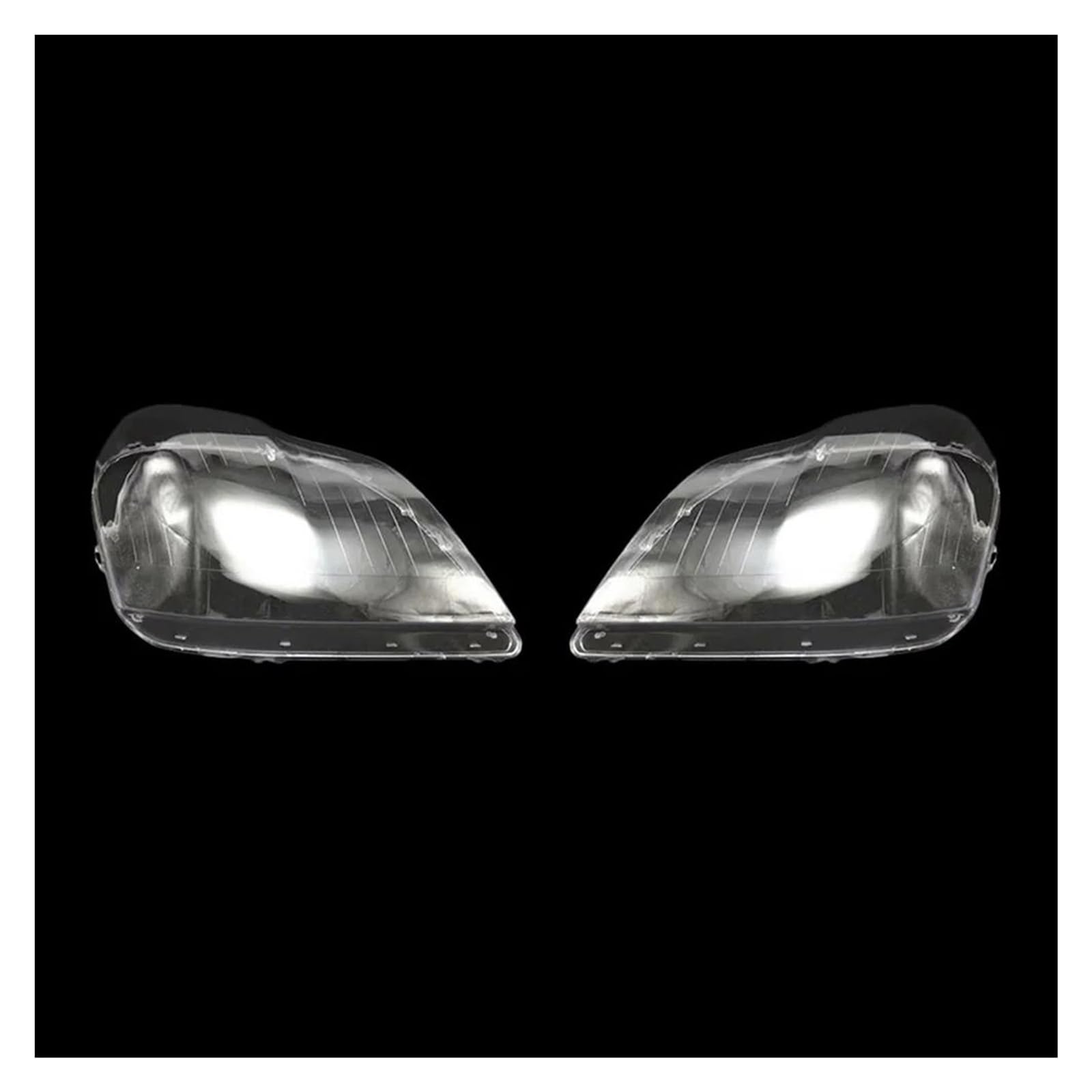 Vorne Auto Schutz Scheinwerfer Objektiv Abdeckung Shell Auto Transparent Licht Lampe Für Benz GL-Klasse X164 GL350 GL450 2006~2011 Transparente Scheinwerferabdeckung(1 Pair) von FXNIPXKQ