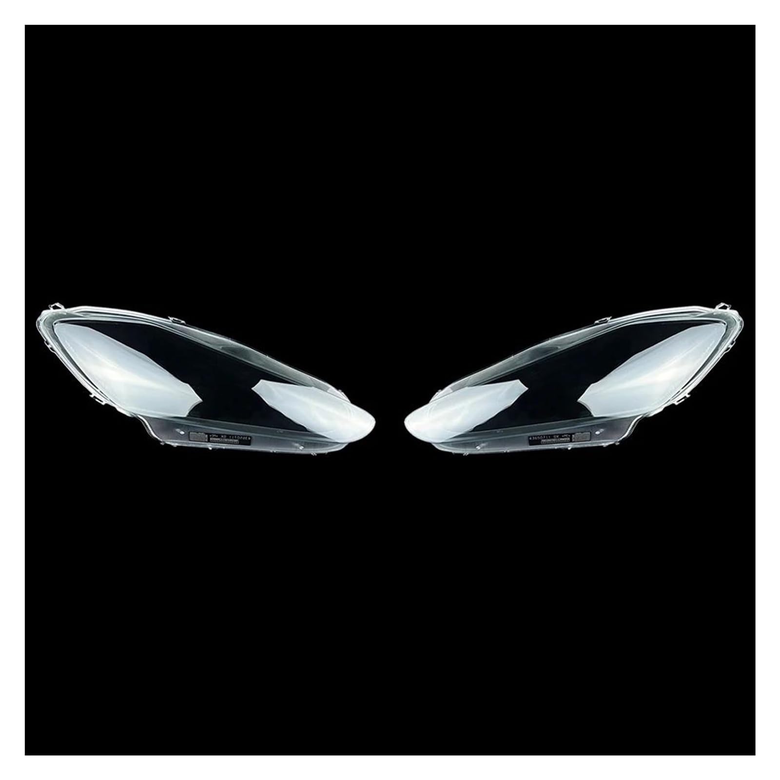 Vorne Auto Schutz Scheinwerfer Objektiv Abdeckung Shell Auto Transparent Licht Lampe Für Maserati Für Gran Turismo GT 2009~2012 Transparente Scheinwerferabdeckung(1 Pair) von FXNIPXKQ